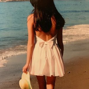 Backless summer dress